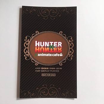HUNTER×HUNTER ハンター×ハンター カードダス 幻影旅団 アニメイト Amazon.co.jp: ハンターハンター ノブナガ カード アニメイト